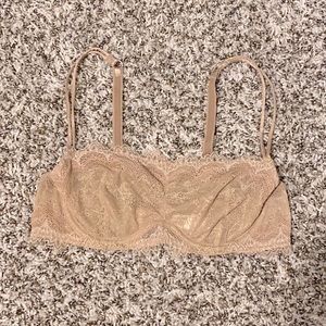 Wacoal b.tempt’d Wink Worthy nude bralette size 6 M